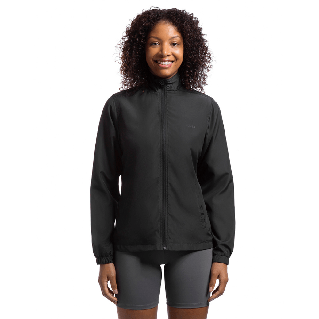 Jaqueta Olympikus Essential Feminina Preta | Paquetá Esportes